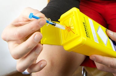 Emergency Needle Pickup