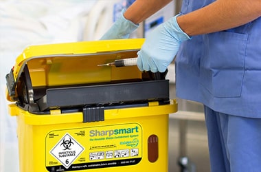 Sharps Bin Collection